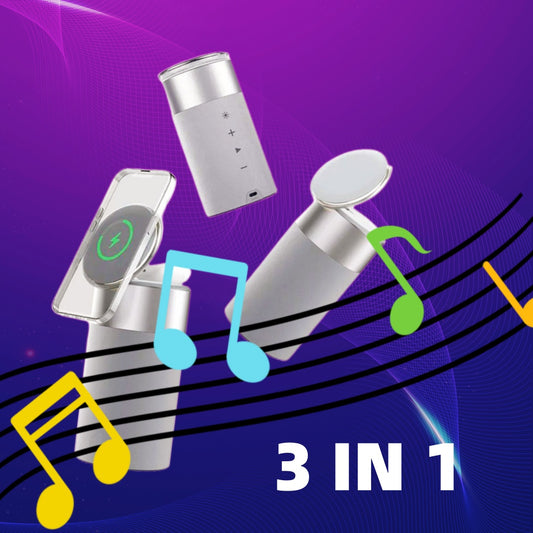 Wireless Charger Portable Bluetooth Speaker