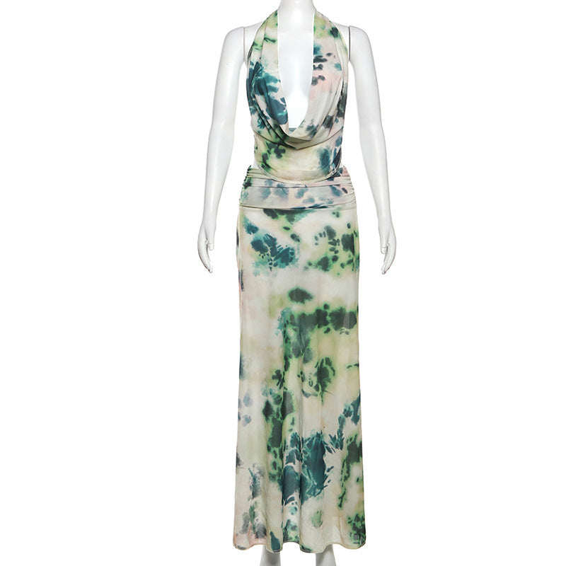 Tie Dye Long Dress