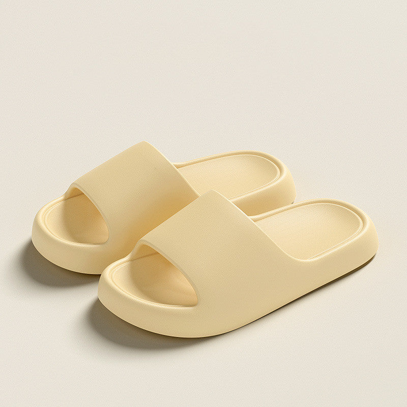 Solid Thick Soled Slippers