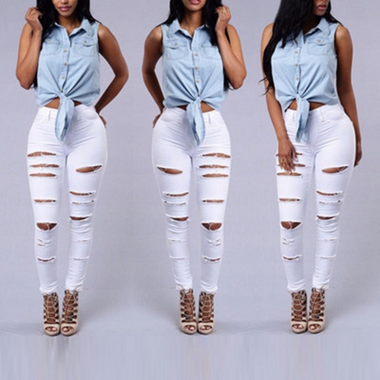 Ripped Slim Fit Pants
