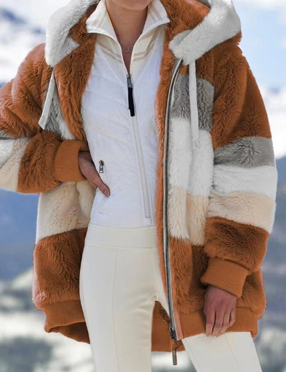 Plush Hooded Jacket