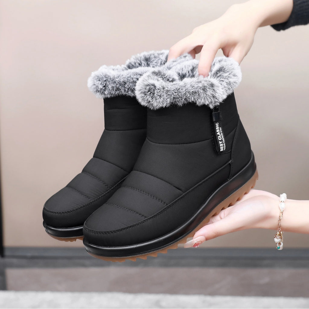 Plush Fur Snow Boot