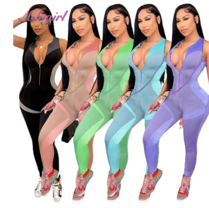 Slim Fit Yoga Jumpsuit