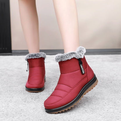 Plush Fur Snow Boot