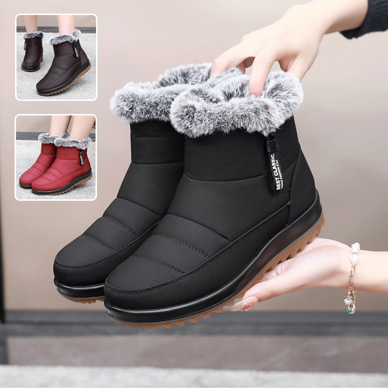 Plush Fur Snow Boot