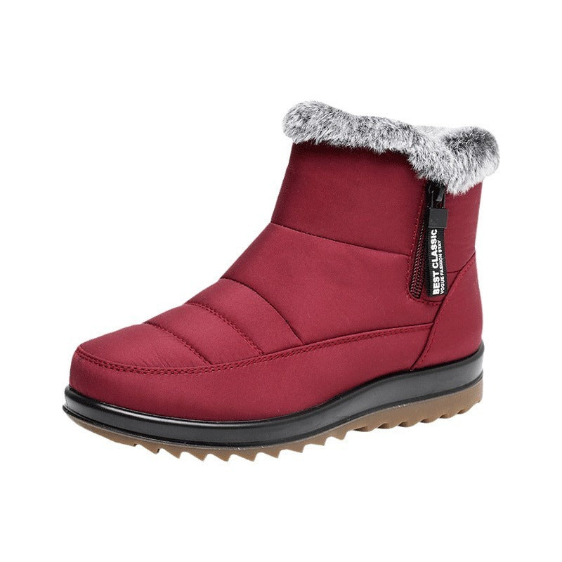 Plush Fur Snow Boot