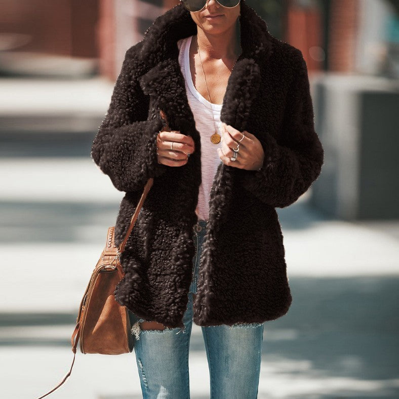 Fur Cardigan Jacket