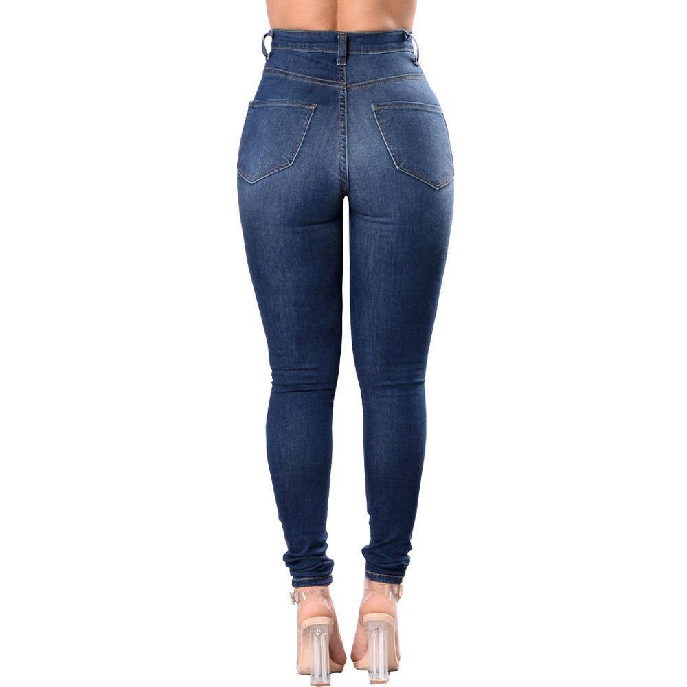 Slim Fit Ripped Jeans