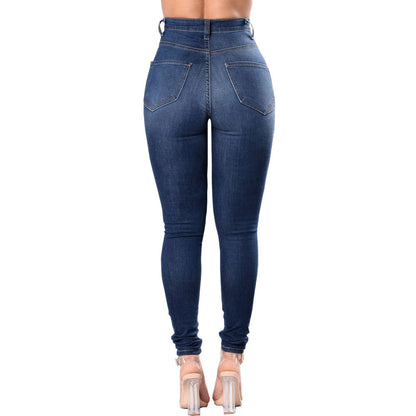 Slim Fit Ripped Jeans