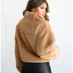 Zip-Up Fur Jacket