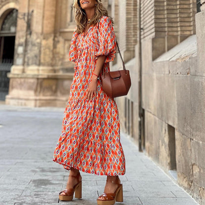 Vintage Bohemian Elegant Dress