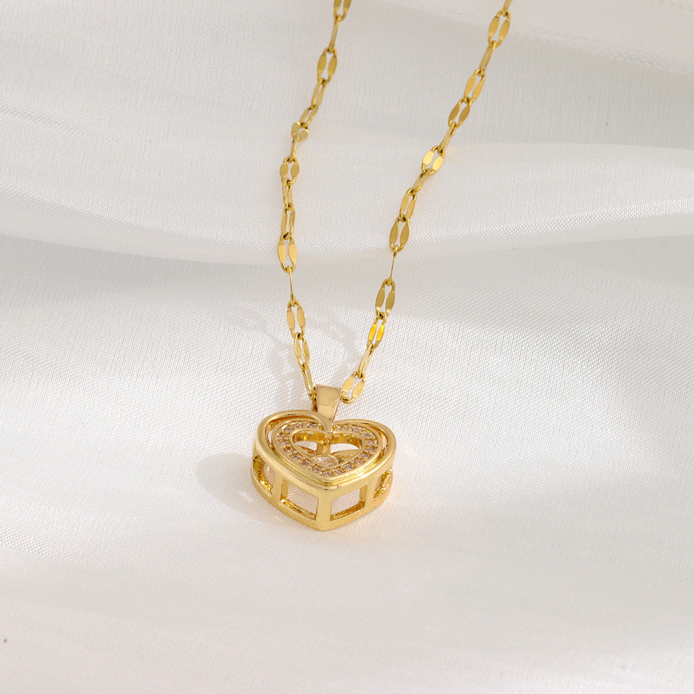 Double-Layer Love Pendant