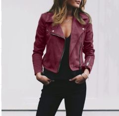 Diagonal Zipper Jacket