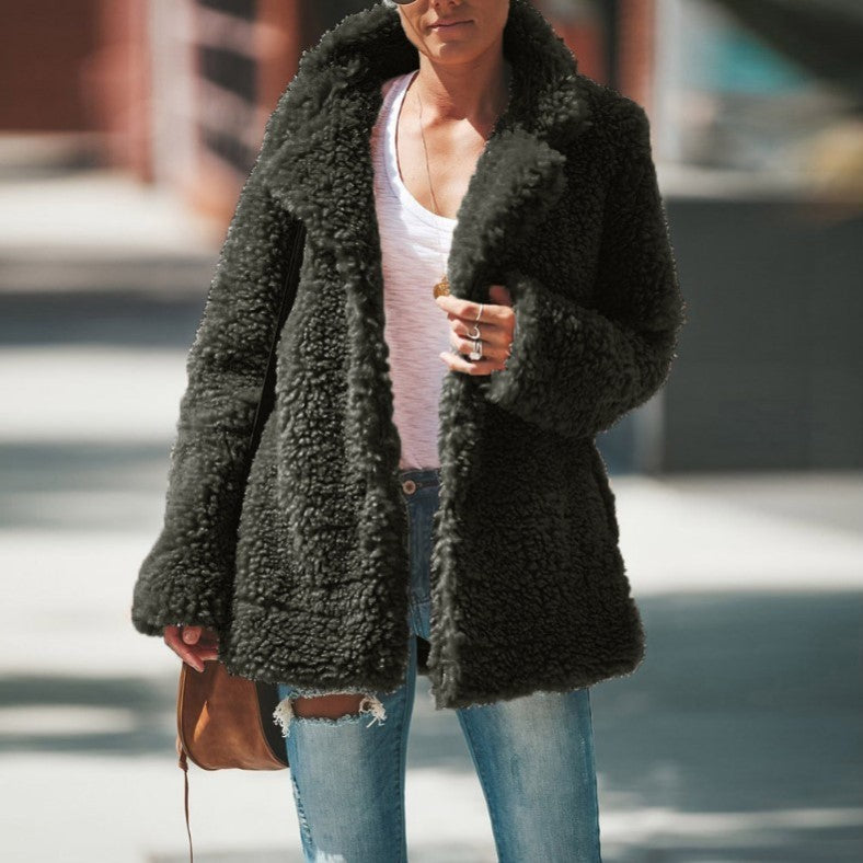 Fur Cardigan Jacket