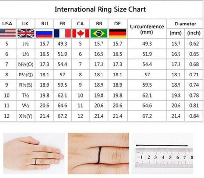 Silver Princess Zircon Ring