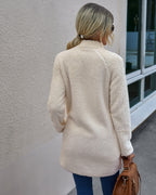 Warm Pocket Fur Coat