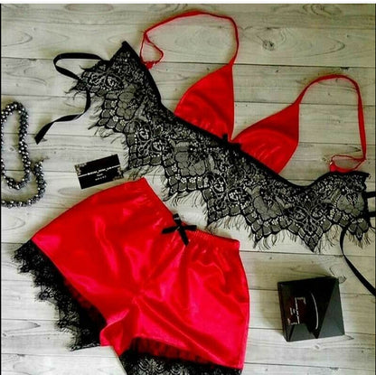 Sexy Pajamas 2 Piece Set
