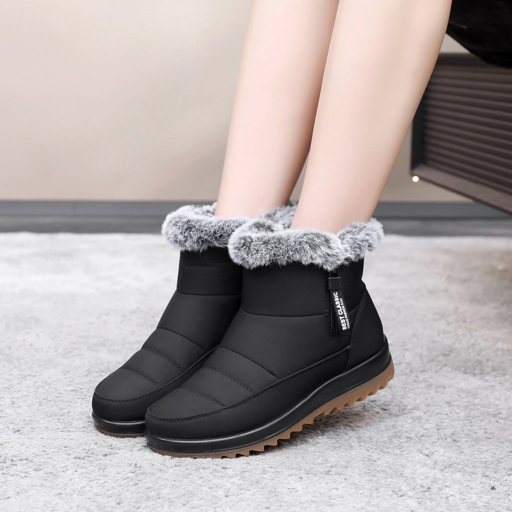 Plush Fur Snow Boot