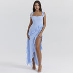 Thigh High Split Dress