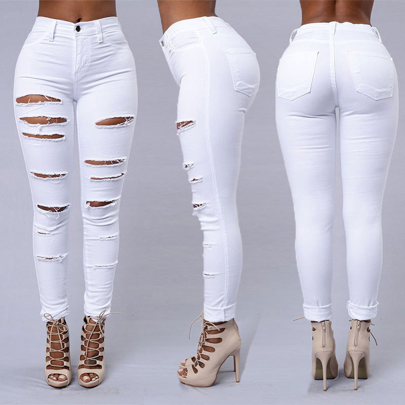 Ripped Slim Fit Pants