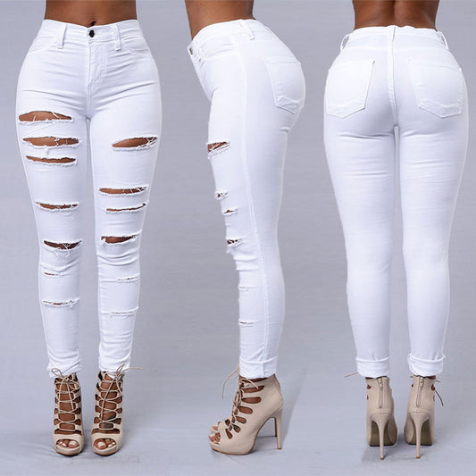 Ripped Slim Fit Pants