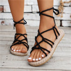 Cross Strap Sandals