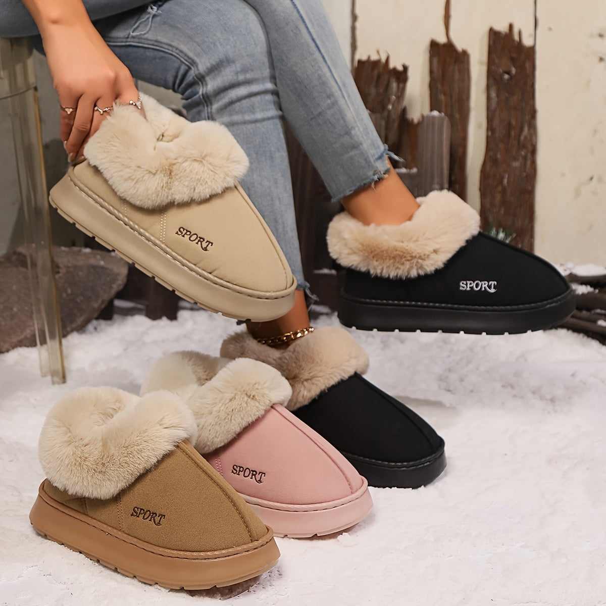 Cozy Plush Slippers