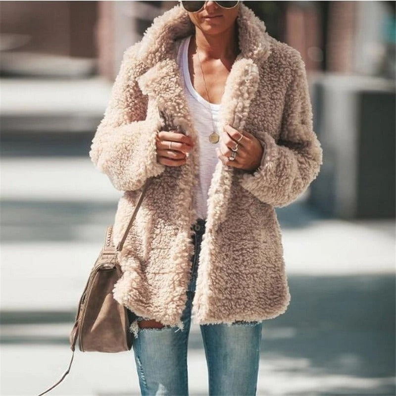 Fur Cardigan Jacket
