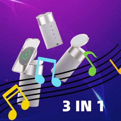 Wireless Charger Portable Bluetooth Speaker