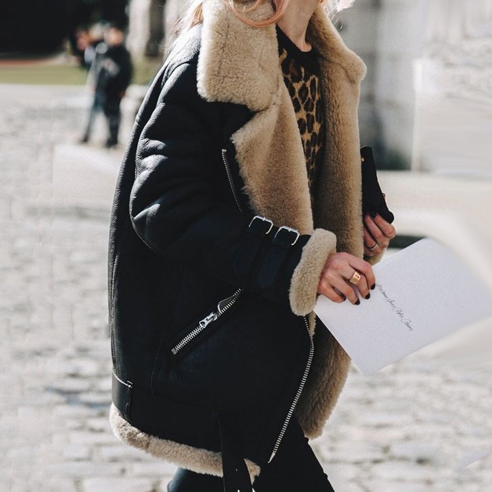Thick Fur Lined Jacket
