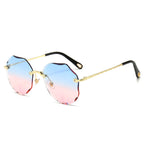 Rimless Sunglasses
