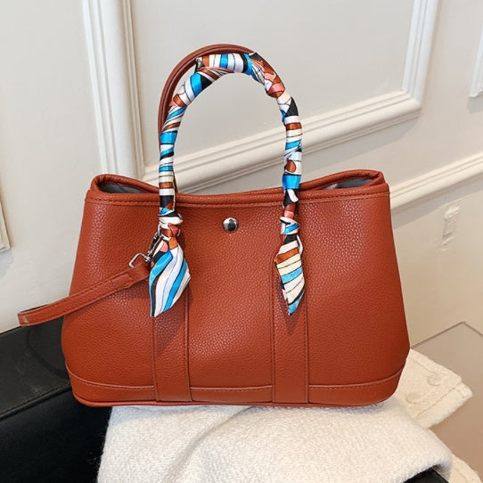 Scarf Handle Handbag