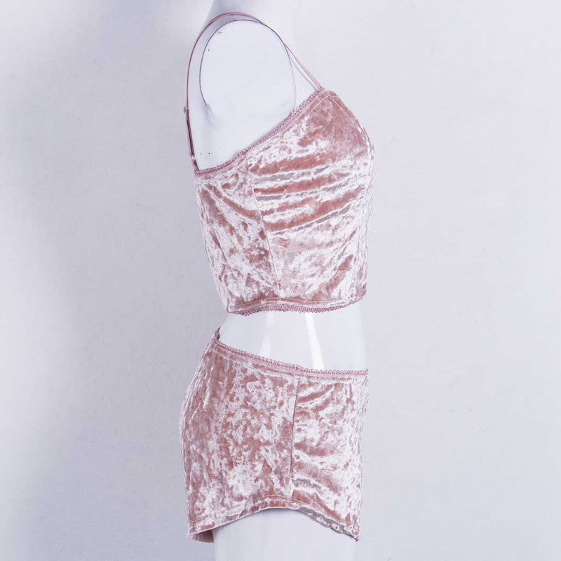 High Short Pajama Set