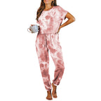 Short Sleeve One Piece Pajama Set