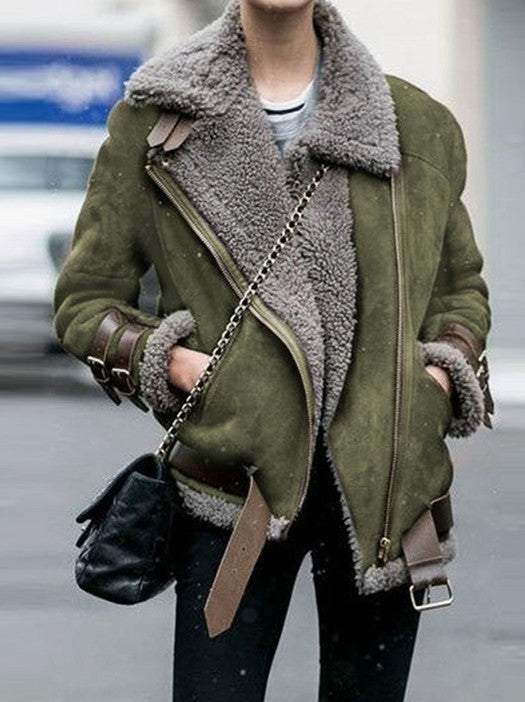 Thick Fur Lined Jacket