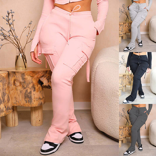 High Waist Cargo Pants