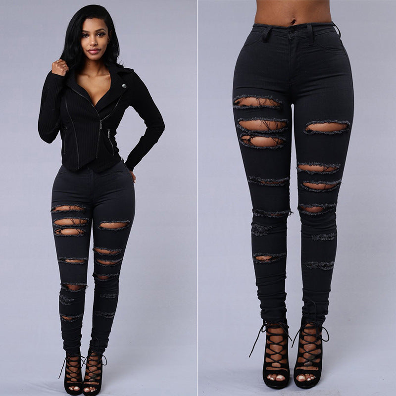 Ripped Slim Fit Pants