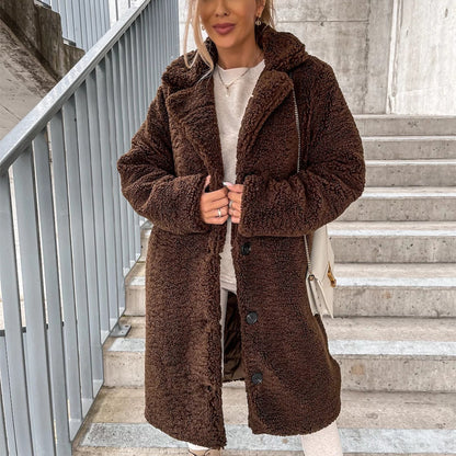 Plush Long Jacket