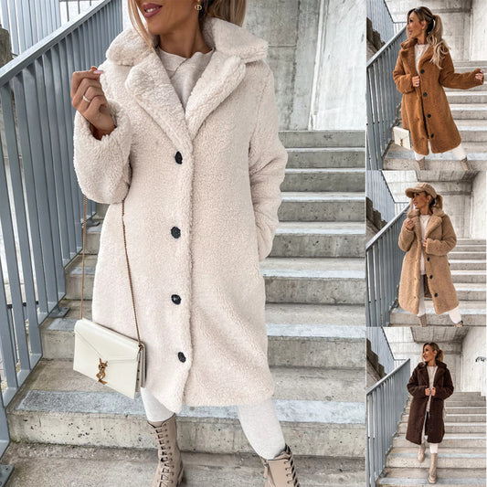 Plush Long Jacket