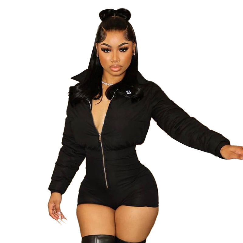 Padded Slim Jumpsuit