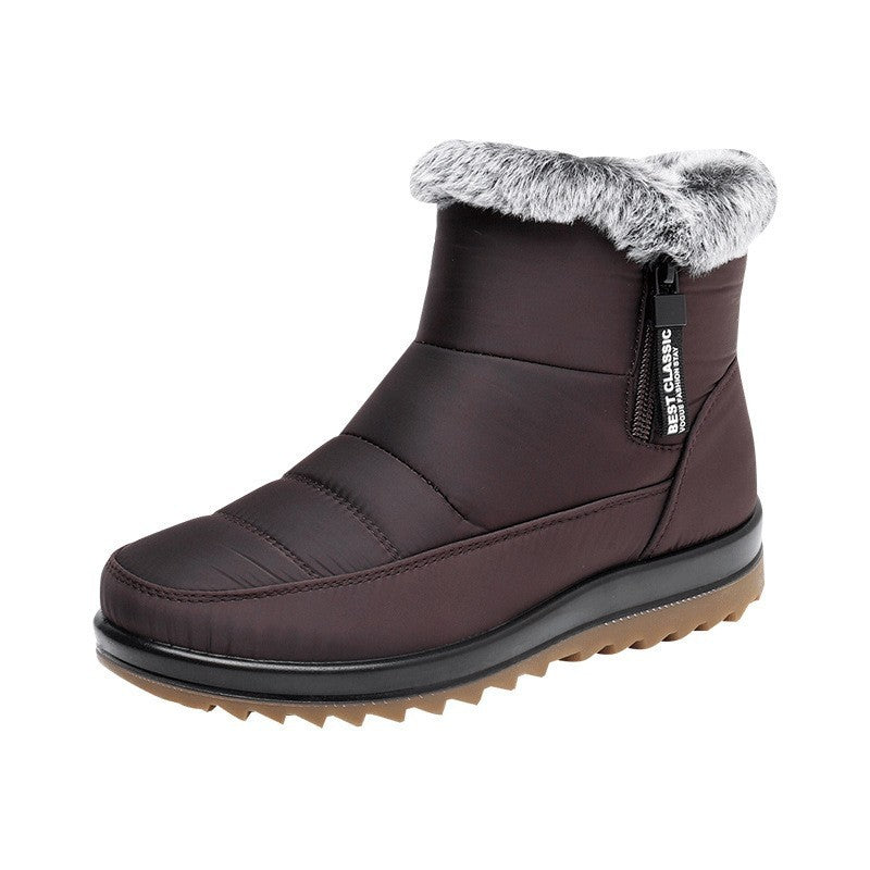 Plush Fur Snow Boot