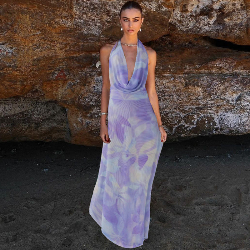 Tie Dye Long Dress