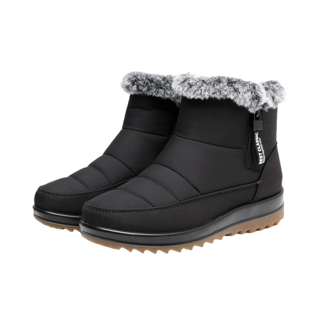 Plush Fur Snow Boot