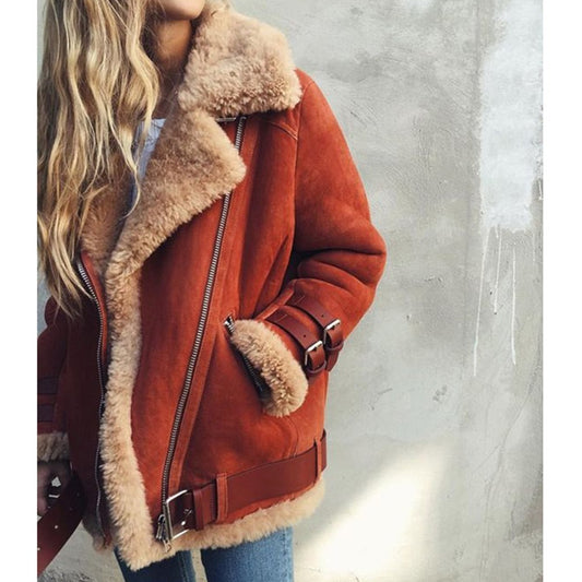 Thick Fur Lined Jacket