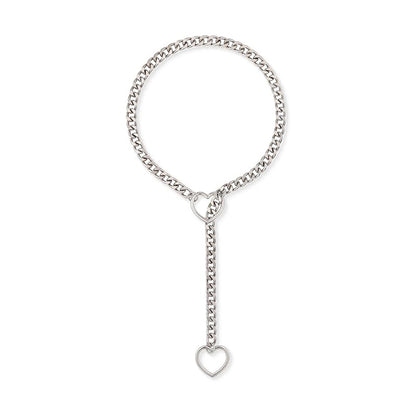Lariat Heart Necklace