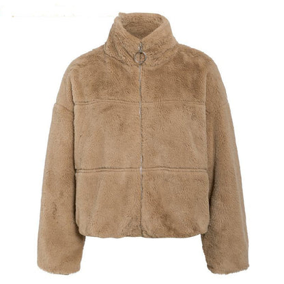 Zip-Up Fur Jacket