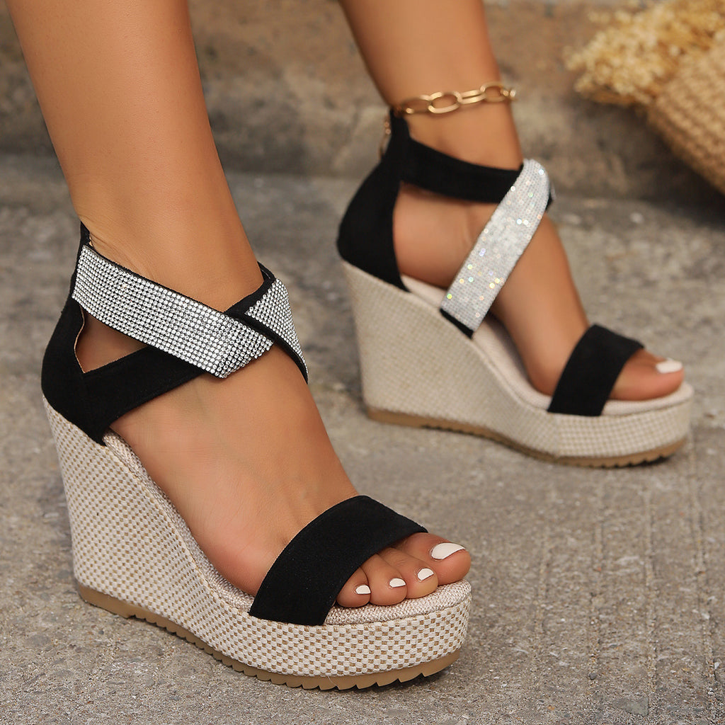High Wedge Sandals