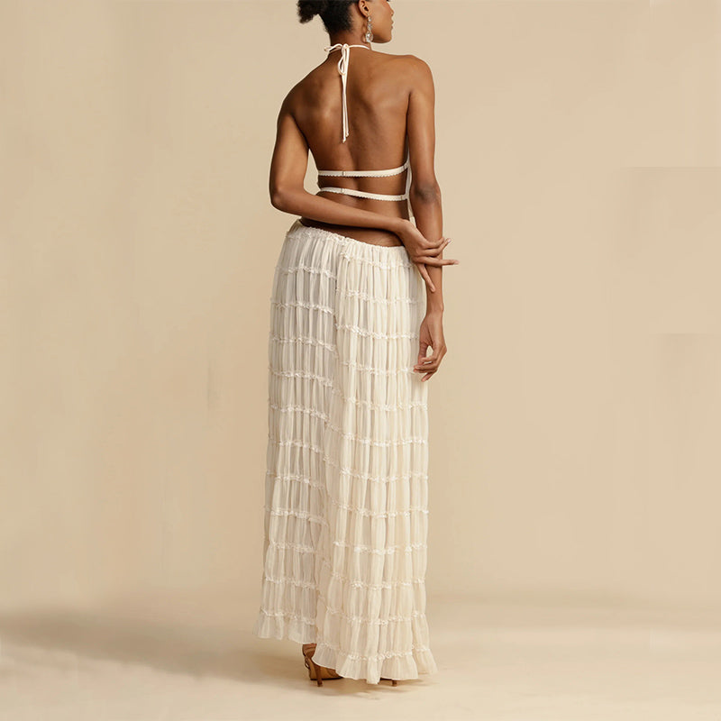 2 Piece Sleeveless Dress Set