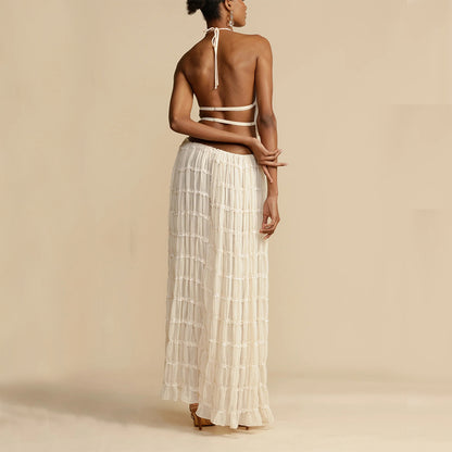 2 Piece Sleeveless Dress Set