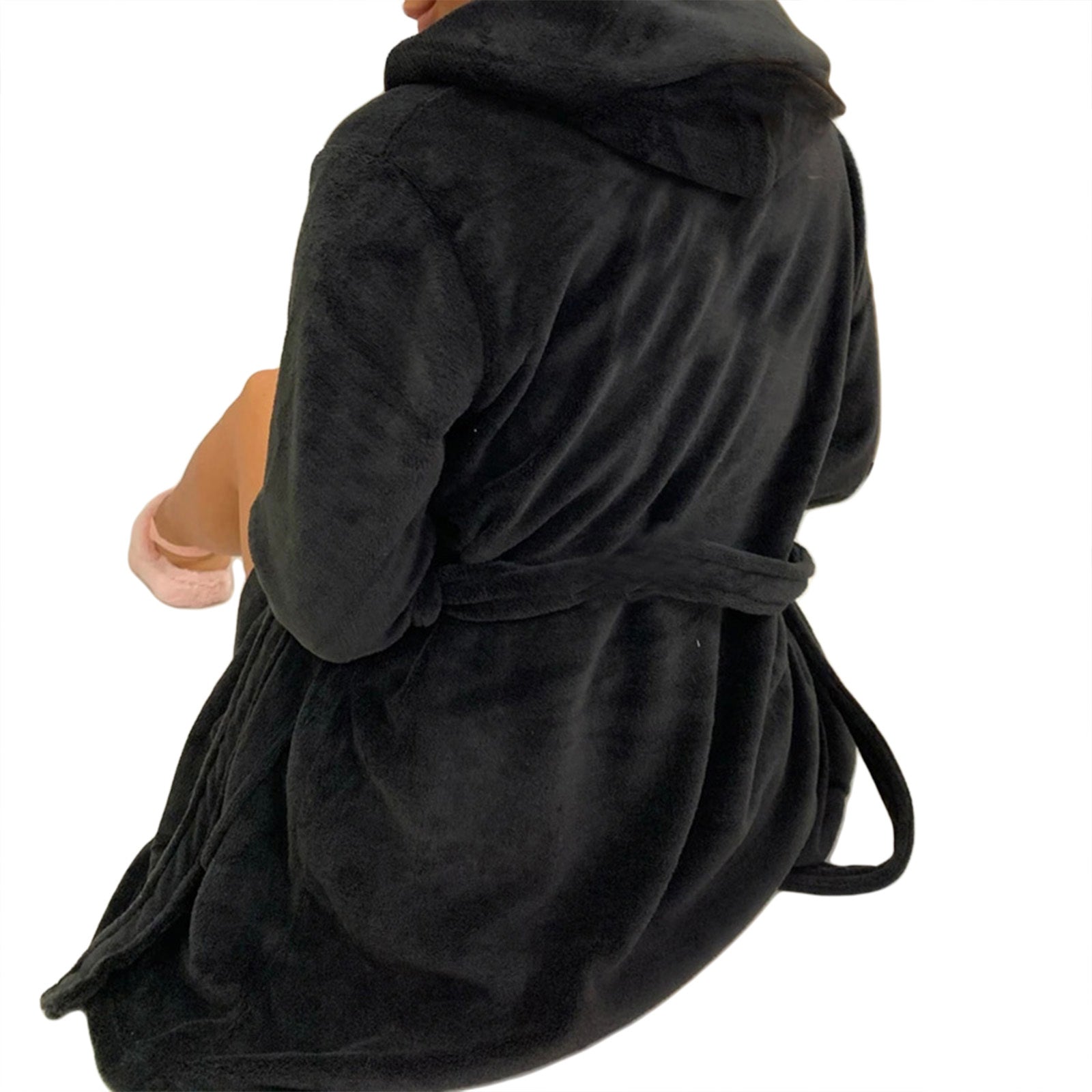 Lace Up Tie Dye Bathrobe